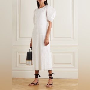 Mara Hoffman White Midi Summer Day Dress NWT